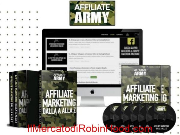 Download corso Affiliate army di Gianluigi Ballarani
