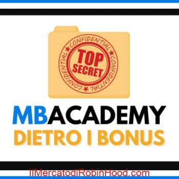 MBAcademy DIETRO I BONUS di Nicholas Bianconi