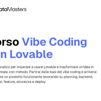 Corso Vibe Coding con Lovable – Data Masters